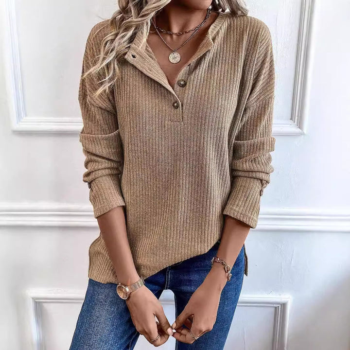 EXELEV™ | Sweat-Shirt Décontracté De Couleur Unie
