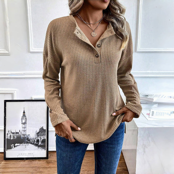 EXELEV™ | Sweat-Shirt Décontracté De Couleur Unie