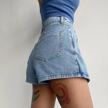 EXELEV™ | Jupe-short en jean