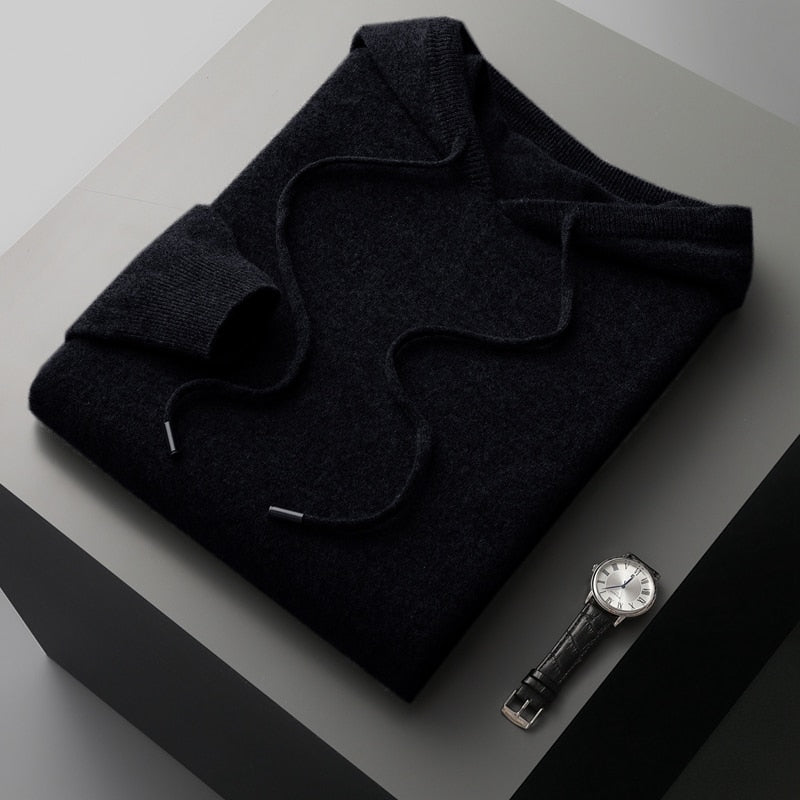 EXELEV™ | Sweat à capuche Ace 100 % mérinos