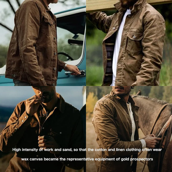 EXELEV™ | VESTE COURTE CROISIÈRE DOUBLÉE EN TISSU TIN