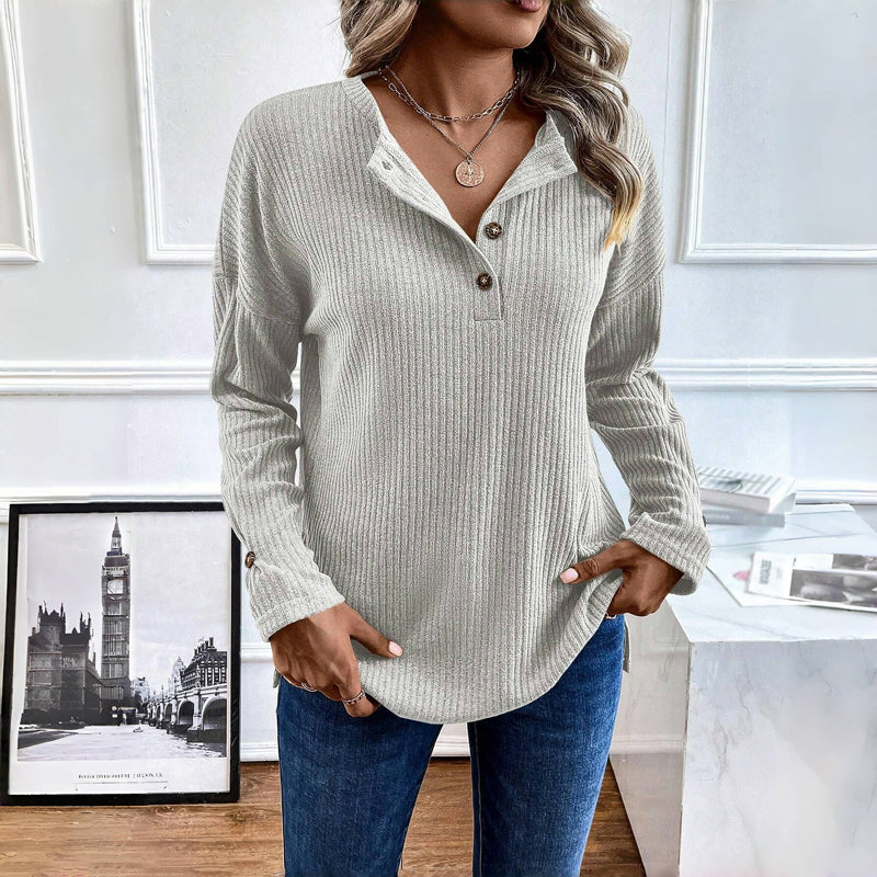 EXELEV™ | Sweat-Shirt Décontracté De Couleur Unie