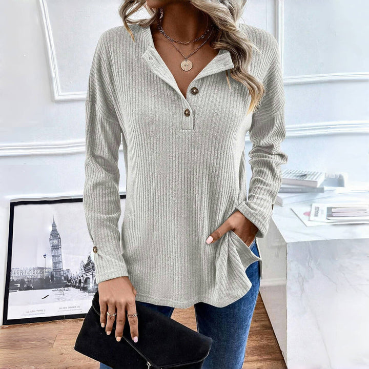 EXELEV™ | Sweat-Shirt Décontracté De Couleur Unie