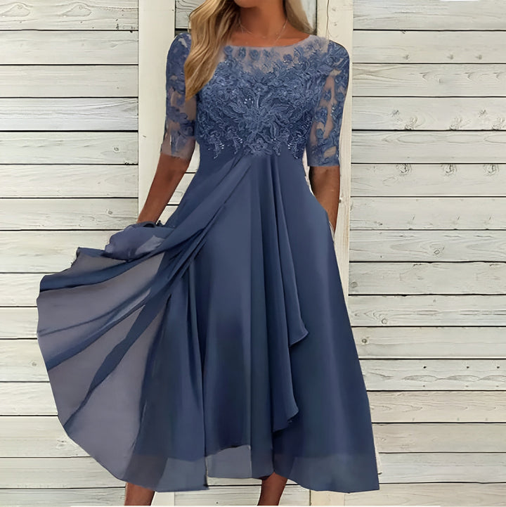 Exelev™ | Robe en Dentelle Élégante