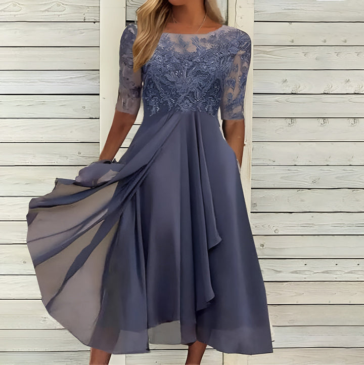 Exelev™ | Robe en Dentelle Élégante